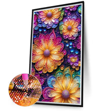 Load image into Gallery viewer, Diamond Painting - Full Round - Blooming Flowers (40*70CM)
