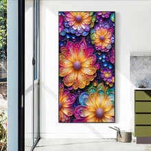 Load image into Gallery viewer, Diamond Painting - Full Round - Blooming Flowers (40*70CM)