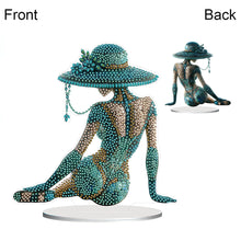 Load image into Gallery viewer, Acrylic Special Shape Vase Diamond Painting Desktop Decors for Home Office Decor