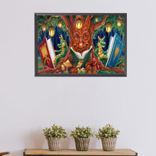 Load image into Gallery viewer, Diamond Painting - Full Square - Little dragon man sacred tree (60*40CM)