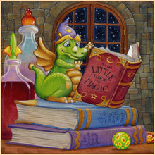 Load image into Gallery viewer, Diamond Painting - Full Round - Study magic Dragon of the law (40*40CM)