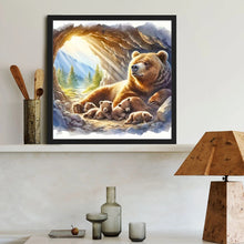 Load image into Gallery viewer, Diamond Painting - Full Round - Bear (40*40CM)