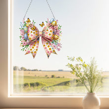 Load image into Gallery viewer, Easter Bow DIY Diamond Art Pendant Kit Diamond Painting Ornaments for Wall Door