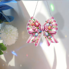 Load image into Gallery viewer, Easter Bow DIY Diamond Art Pendant Kit Diamond Painting Ornaments for Wall Door