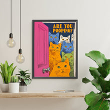 Load image into Gallery viewer, Diamond Painting - Full Round - Cat (40*55CM)