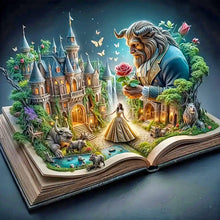 Load image into Gallery viewer, Diamond Painting - Full Round - Princess castle (50*50CM)