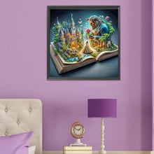 Load image into Gallery viewer, Diamond Painting - Full Round - Princess castle (50*50CM)