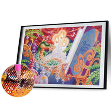 Load image into Gallery viewer, Diamond Painting - Full Square - Dinosaur of the dragon (50*30CM)