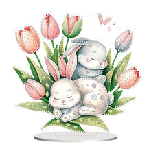 Load image into Gallery viewer, Easter Easter Egg Table Top Diamond Painting Ornament Kits for Home Office Decor
