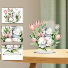 Load image into Gallery viewer, Easter Easter Egg Table Top Diamond Painting Ornament Kits for Home Office Decor
