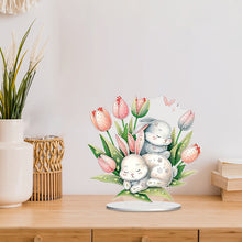 Load image into Gallery viewer, Easter Easter Egg Table Top Diamond Painting Ornament Kits for Home Office Decor