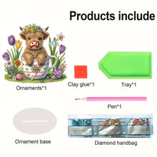 Load image into Gallery viewer, Easter Easter Egg Table Top Diamond Painting Ornament Kits for Home Office Decor