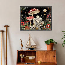 Load image into Gallery viewer, Diamond Painting - Full Round - Skull under mushroom (40*30CM)