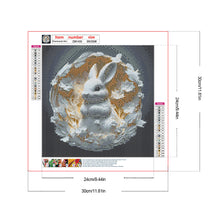 Load image into Gallery viewer, Diamond Painting - Full Round - Embossed rabbit (30*30CM)