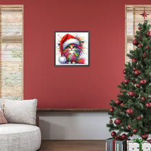 Load image into Gallery viewer, Diamond Painting - Full Round - Christmas kitten (30*30CM)