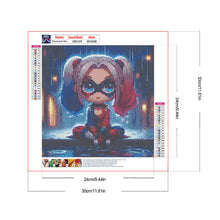 Load image into Gallery viewer, Diamond Painting - Full Round - Harley Quinn (30*30CM)
