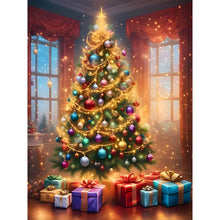 Load image into Gallery viewer, Diamond Painting - Full Round - Christmas tree (30*40CM)