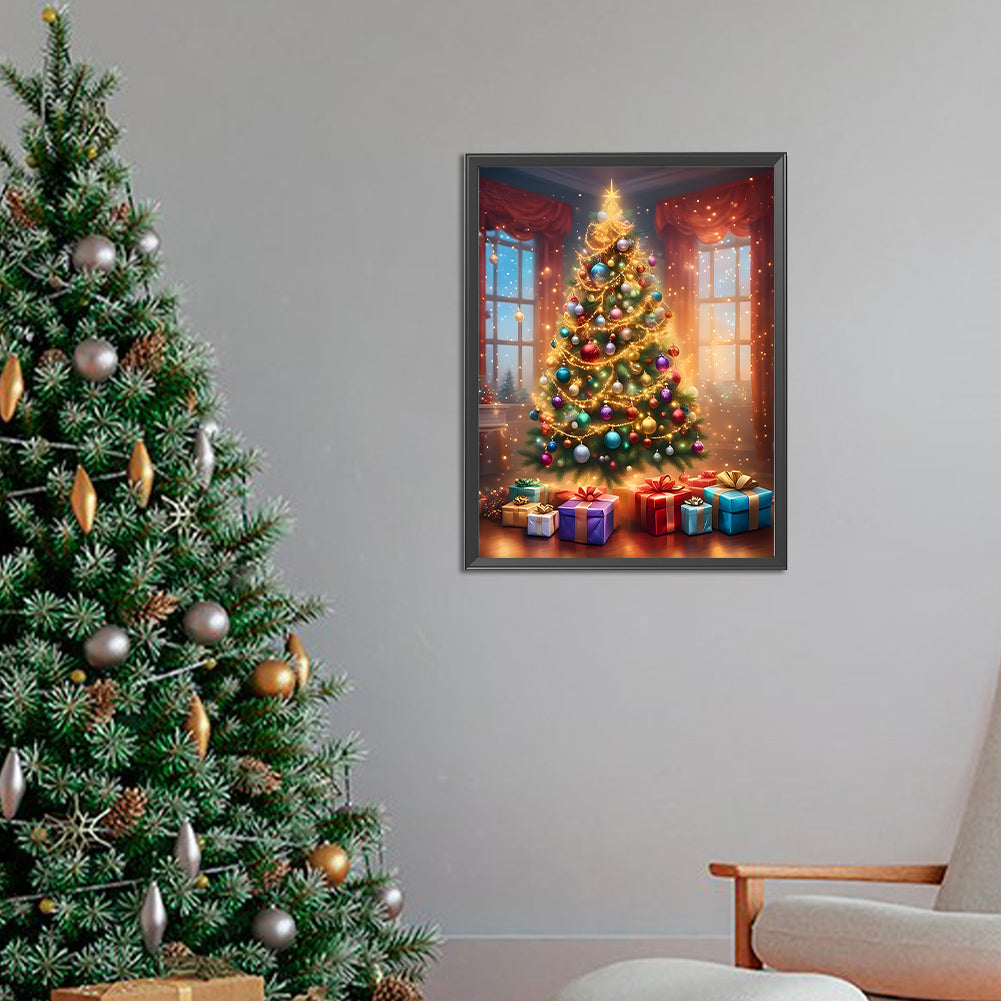Diamond Painting - Full Round - Christmas tree (30*40CM)