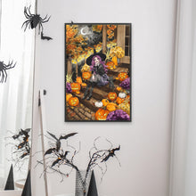 Load image into Gallery viewer, Diamond Painting - Full Square - Halloween girl (40*60CM)