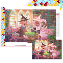 Load image into Gallery viewer, Diamond Painting - Full Square - Witch sisterhood (60*40CM)
