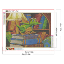 Load image into Gallery viewer, Diamond Painting - Full Round - Dragon (50*40CM)