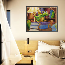 Load image into Gallery viewer, Diamond Painting - Full Round - Dragon (50*40CM)