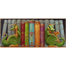 Load image into Gallery viewer, Diamond Painting - Full Round - Dragon (90*40CM)