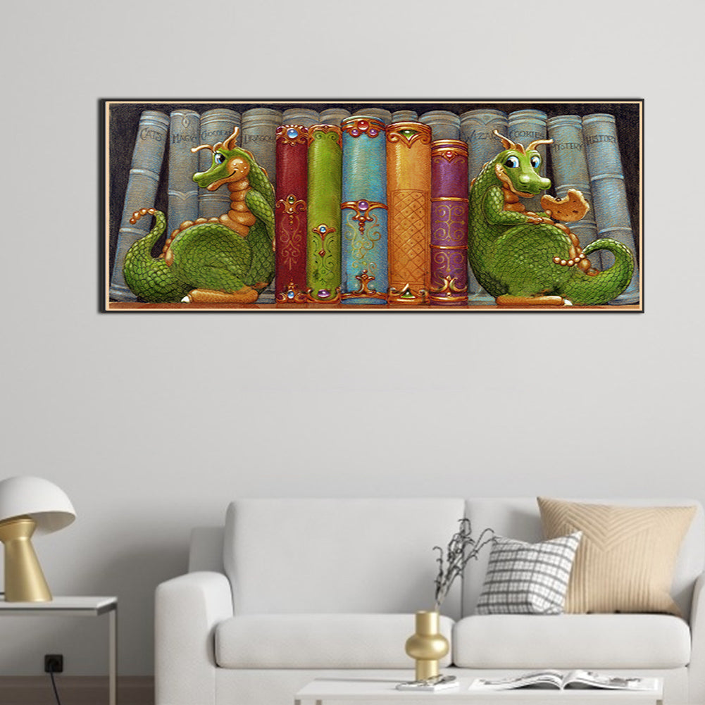 Diamond Painting - Full Round - Dragon (90*40CM)