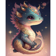 Load image into Gallery viewer, AB Diamond Painting - Full Round - Fantasy dragon (40*50CM)