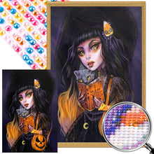 Load image into Gallery viewer, AB Diamond Painting - Full Round - Mystic girl (40*60CM)