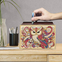 Load image into Gallery viewer, Wooden Butterfly Diamond Painting Change Holder Case Decors for Adults Beginners