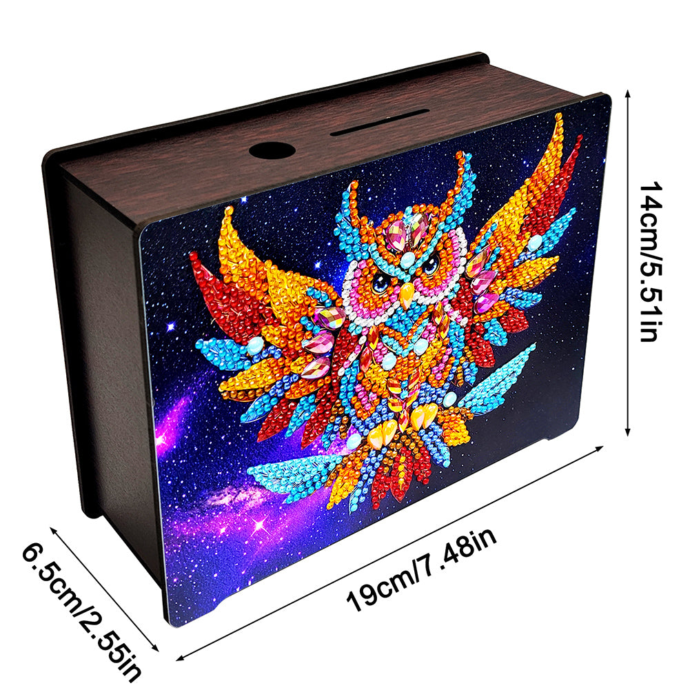 Wooden Butterfly Diamond Painting Change Holder Case Decors for Adults Beginners