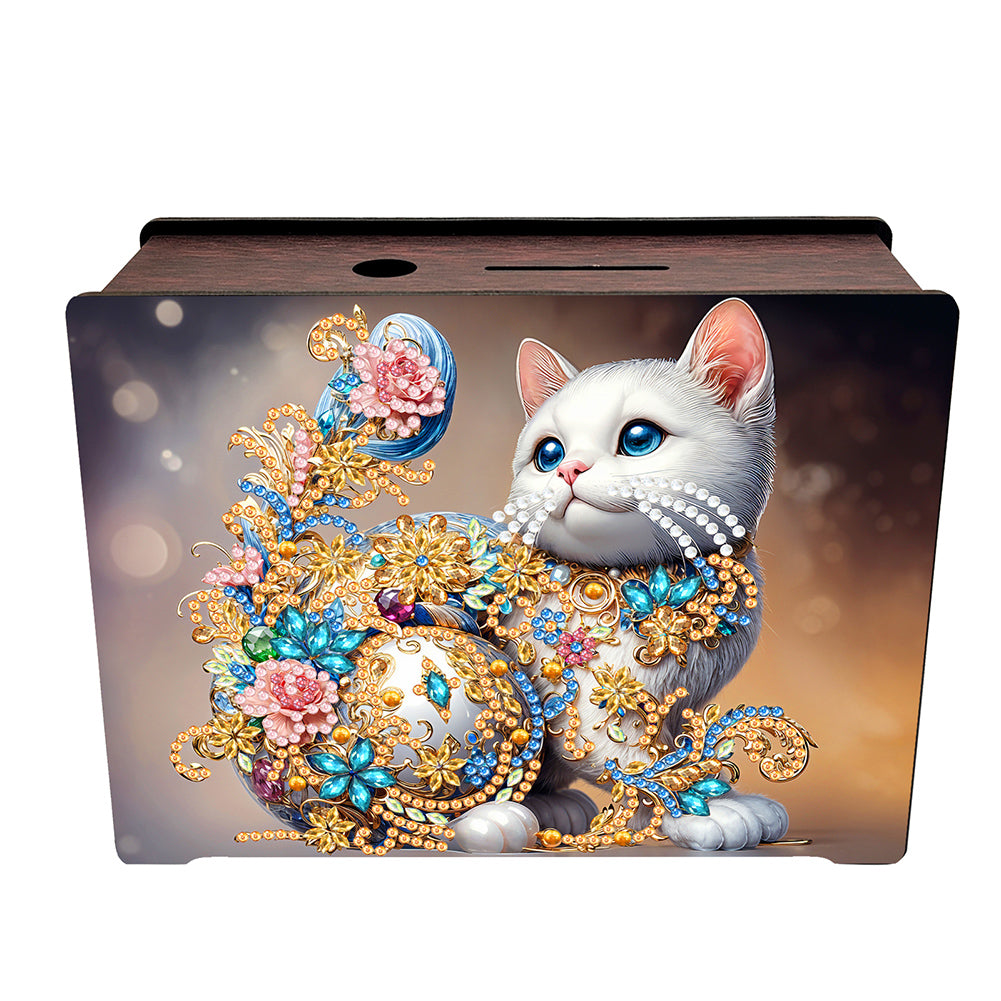 Wooden Butterfly Diamond Painting Change Holder Case Decors for Adults Beginners