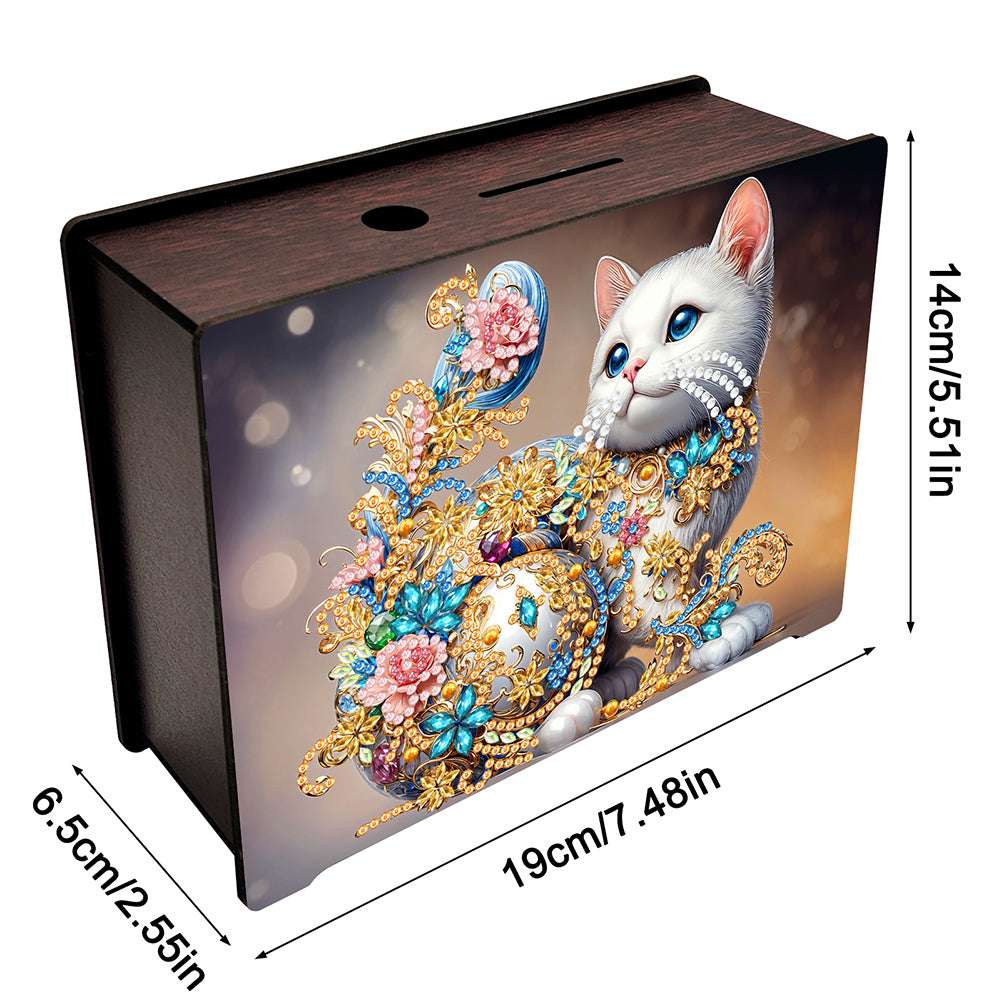 Wooden Butterfly Diamond Painting Change Holder Case Decors for Adults Beginners