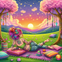 Load image into Gallery viewer, Diamond Painting - Full Square - Yoga (40*40CM)