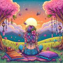 Load image into Gallery viewer, Diamond Painting - Full Square - Yoga (40*40CM)