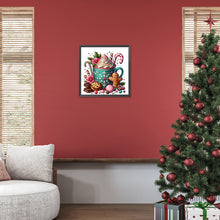 Load image into Gallery viewer, Diamond Painting - Full Round - Christmas coffee cup (40*40CM)