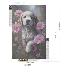 Load image into Gallery viewer, Diamond Painting - Full Round - Dog (40*60CM)