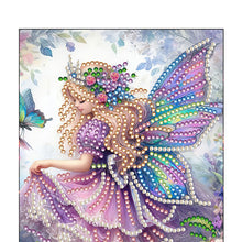 Load image into Gallery viewer, Special Shaped Fairy 50 Pages Diamond Painting Notebook for Adults Students