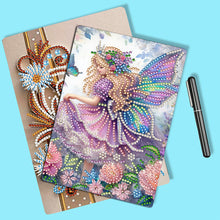 Load image into Gallery viewer, Special Shaped Fairy 50 Pages Diamond Painting Notebook for Adults Students