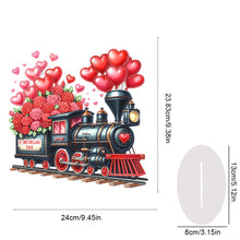 Load image into Gallery viewer, Acrylic Special Shape Flower Cake Desktop Diamond Art Kits for Home Office Decor