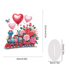 Load image into Gallery viewer, Acrylic Special Shape Flower Cake Desktop Diamond Art Kits for Home Office Decor