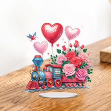 Load image into Gallery viewer, Acrylic Special Shape Flower Cake Desktop Diamond Art Kits for Home Office Decor