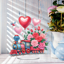 Load image into Gallery viewer, Acrylic Special Shape Flower Cake Desktop Diamond Art Kits for Home Office Decor