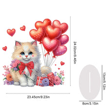 Load image into Gallery viewer, Acrylic Special Shape Flower Cake Desktop Diamond Art Kits for Home Office Decor