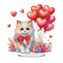 Load image into Gallery viewer, Acrylic Special Shape Flower Cake Desktop Diamond Art Kits for Home Office Decor