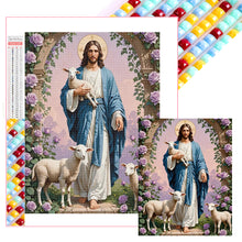 Load image into Gallery viewer, Diamond Painting - Full Square - Faith in Jesus (40*50CM)