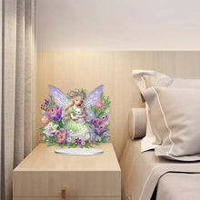 Load image into Gallery viewer, Acrylic Special Shape Tulip Fairy 5D DIY Diamond Painting Desktop Ornaments
