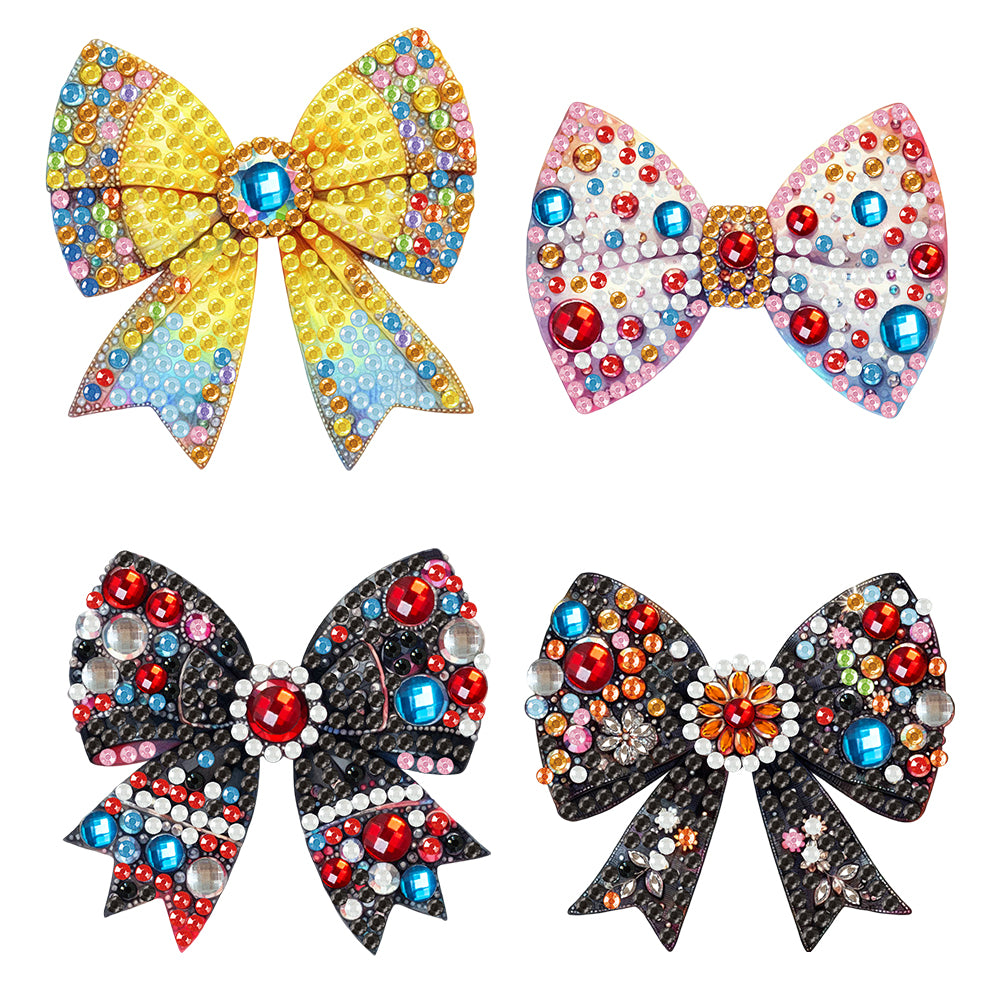 4Pcs Diamond Painting Brooch Diamond Painting Pins DIY Diamond Pins Party Favors