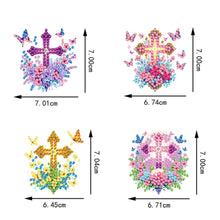 Load image into Gallery viewer, 4Pcs Diamond Painting Brooch Diamond Painting Pins DIY Diamond Pins Party Favors